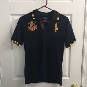 Polo Ralph Lauren Pique mesh shirt.